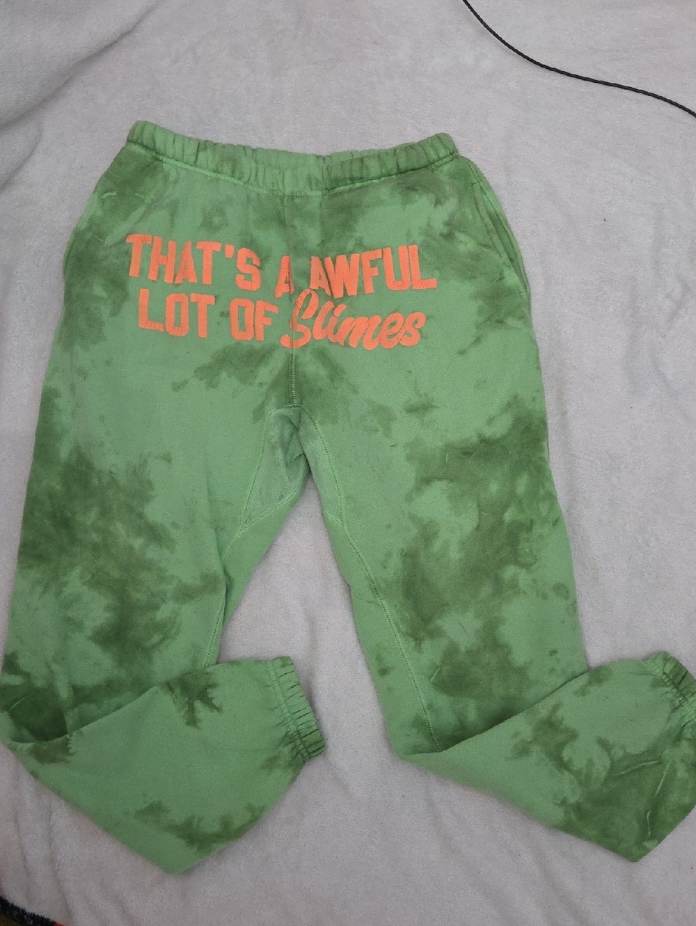 Made Slime Sweatpants Size Small